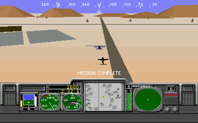 Steel Talons [Falcon030] atari screenshot